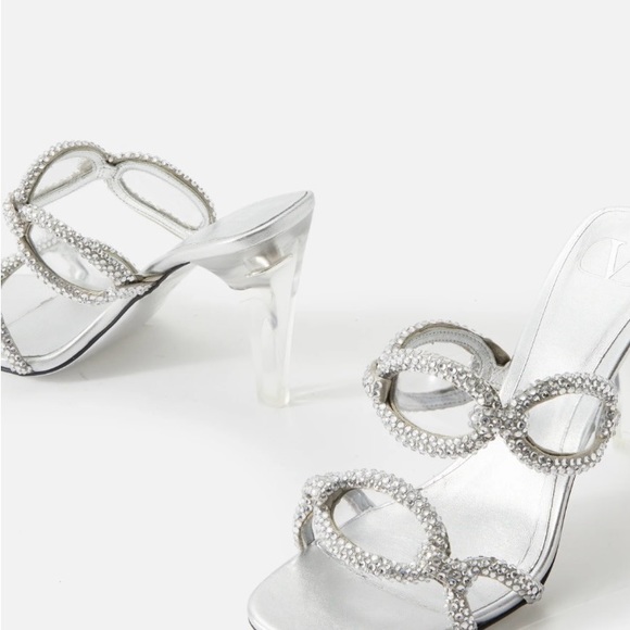 Valentino Garavani Chain 1967 Mule 100mm - Picture 5 of 11